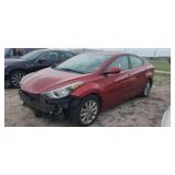2016 Hyundai Elantra, Maroon