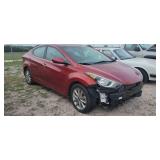 2016 Hyundai Elantra, Maroon