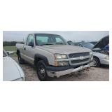 2004 Chevy Silverado 1500 Truck, Silver
