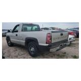 2004 Chevy Silverado 1500 Truck, Silver