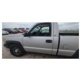 2004 Chevy Silverado 1500 Truck, Silver