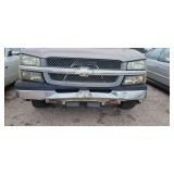 2004 Chevy Silverado 1500 Truck, Silver