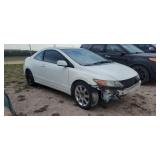 2007 Honda Civic, White