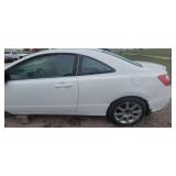2007 Honda Civic, White