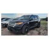 2013 Ford Explorer XLT, Black