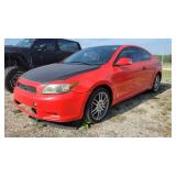 2006 Scion TC, Red