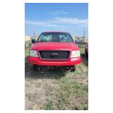 2006 Ford F-150 Truck, Red