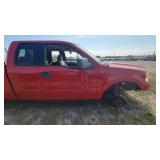 2006 Ford F-150 Truck, Red