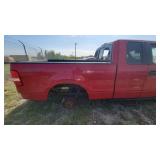 2006 Ford F-150 Truck, Red