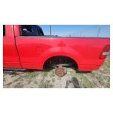 2006 Ford F-150 Truck, Red