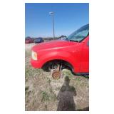2006 Ford F-150 Truck, Red