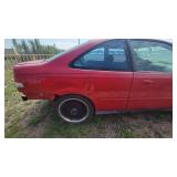 2000 Honda Civic, Red