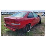 2000 Honda Civic, Red