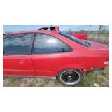 2000 Honda Civic, Red