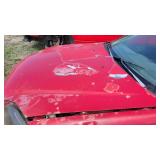 2000 Honda Civic, Red