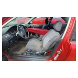 2000 Honda Civic, Red