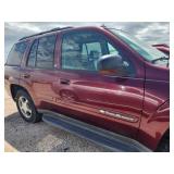 2004 Chevrolet TrailBlazer 4 x 4, Burgandy