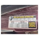 2004 Chevrolet TrailBlazer 4 x 4, Burgandy