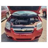 2011 Chevrolet Aveo LT, Maroon
