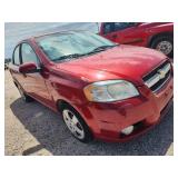 2011 Chevrolet Aveo LT, Maroon
