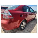 2011 Chevrolet Aveo LT, Maroon