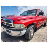 1998 Dodge Ram 1500 Truck, Red