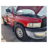 1998 Dodge Ram 1500 Truck, Red