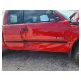 1998 Dodge Ram 1500 Truck, Red