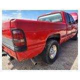 1998 Dodge Ram 1500 Truck, Red