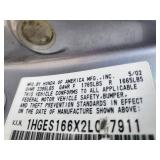 2002 Honda Civic, Silver
