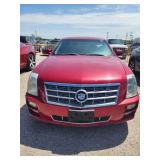2008 Cadillac STS, Red