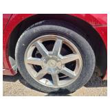 2008 Cadillac STS, Red