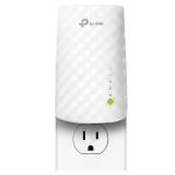 TP-Link WiFi Extender with Ethernet Port, Dual Band 5GHz/2.4GHz , Up to 44% More Bandwidth than Single Band, Covers Up to 1200 Sq.ft and 30 Devices, Signal Booster Amplifier Supports OneMesh(RE220)