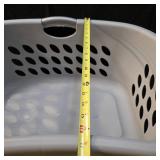Sterilite Oval Laundry Basket with Handles Sterilite Oval Laundry Basket with Handles