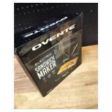 OVENTE Electric Sandwich Maker with Non-Stick Plates, Indicator Lights, Cool Touch Handle, Easy to Clean and Store, Perfect for Cooking Breakfast, Grilled Cheese, Tuna Melts and Snacks, Black GPS401B
