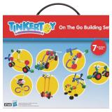 TINKERTOY On The Go Building Set - 65 Parts - Ages 3 & Up - Creative Preschool Toy
