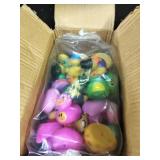 XY-WQ 100 Pack Rubber Duck for Jeeps Ducking - 2.3 Inch Bulk Floater Duck for Kids - Baby Bath Toy Assortment - Party Favors, Birthdays, Bath Time, and More
