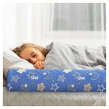A 1-Pack Premium Foam Bed Bumpers for Toddler, Non-Slip Bed Rails for Toddlers for Twin, Queen, King Beds, Machine Washable Bumpers Cover for Easy Careï¼Sizeï¼52" x 7" x 5"ï¼