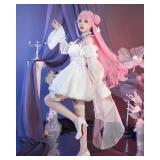 Nuoqi Goddess of Victory Cosplay Adult Goddess of Victory Costume for Women with Wig White XL - Retail: $99.6