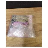 TKSBAG 20 Pack Small Pink Thank You Gift Bags With Handles-5.5