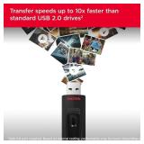 SanDisk 128GB Ultra USB 3.0 Flash Drive - SDCZ48-128G-GAM46, Black