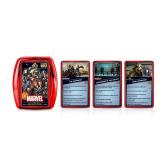 Top Trumps Marvel Cinematic Universe Quiz Game, 500 Questions to Test Your Knowledge on Guardians of The Galaxy, Avengers, S.H.I.E.L.D, Wakanda, Gift and Toy for Ages 8 Plus, Red