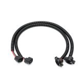 PS24W 5202 H16-EU to PS24W 5202 H16-EU 2504 PSX24W Fog Light Wiring Harness Adapter Socket 19-Inch Extension Wire Connector for Jee