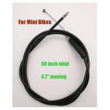 YAMAKATO 50 Inch Mini Bike Throttle Cable for Predator 212 CT200U Baja MB165 196cc MB200 200 cc Heat Warrior MOTOVOX MBX10 MBX11 GX160 GX200 Pit Dirt Bike Parts
