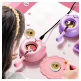 Electric Wax Seal Warmer, Pink Electric Sealing Stamp Warmer Melter for Melting Wax Seal Beads Sticks with Spoon, Stirring to Do DIY Craft (Pink)