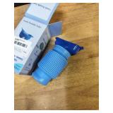 KkaFFe Adjustable Emergency Urinal 750ml, Portable Toilet for Car, Portable Mini Outdoor Camping Travel Shrinkable Personal Mobile Toilet Potty Pee Bottle for Kids Adult