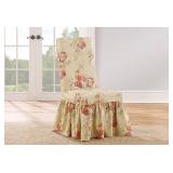 SureFit Ballad Bouquet by Waverly Slipcover (Blush, Dining Chair)