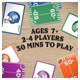 Touchdown! Fun Card Games - The Fast-Paced, Football Themed Card Game That Anyone Can Play, 2-4 Players, Ages 7+, Family Game Night, Card Games for Adults and Kids, Stocking Stuffers