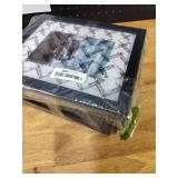 PEALSN 8x10 Picture Frame Set of 6, Display Picture 5x7 with Mat or 8x10 Without Mat, Black Woodgrain