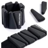 Wrist & Ankle Weights, Adjustable Bands for Women & Men Workouts, Set of 2 (1lb or 2lb each / 1kg or 2kg total). For Running, Jogging, Walking, Yoga, Dance, Pilates, Aerobics, Strength Training
